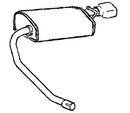 Klarius FE481C - Box With Tail Pipe