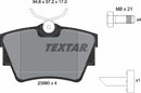 Fiat Nissan Opel Renault Vauxhall, Brake Pad Set - Textar 2398001