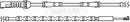 Borg & Beck Wear Lead Part No -BWL3102