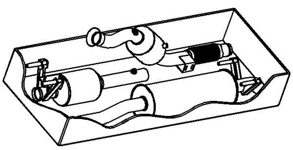 Klarius MZ573C - Complete Assembly
