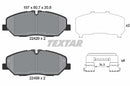 Textar Brake Pad Set - 2242001