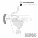 Borg & Beck Turbo Oil Hose Part No -BTH1009