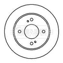 Borg & Beck Brake Disc (Pair)  - BBD4235