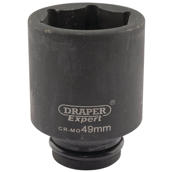 Expert HI-TORQ 6 Point Deep Impact Socket, 3/4" Sq Dr, 49mm