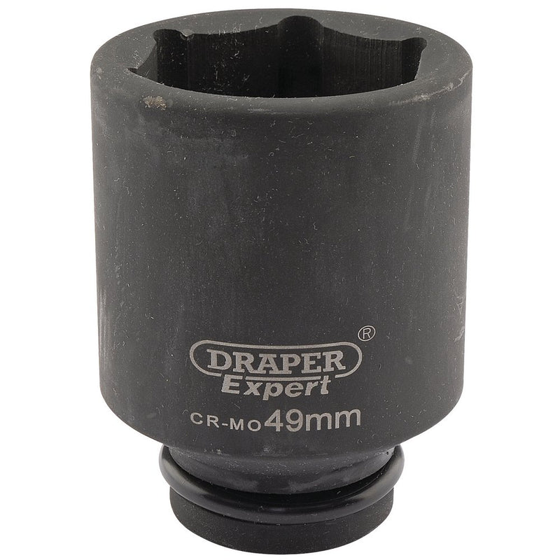 Expert HI-TORQ 6 Point Deep Impact Socket, 3/4" Sq Dr, 49mm