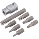 Draper Expert TX-Star Bit&Holder Set 1/2"8PC - 83562