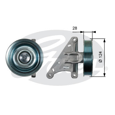 Gates DriveAlign Idler Pulley - T36427