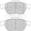Borg & Beck Front Brake Pad Set -BBP1857
