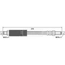 Borg & Beck Brake Hose Part No -BBH6161