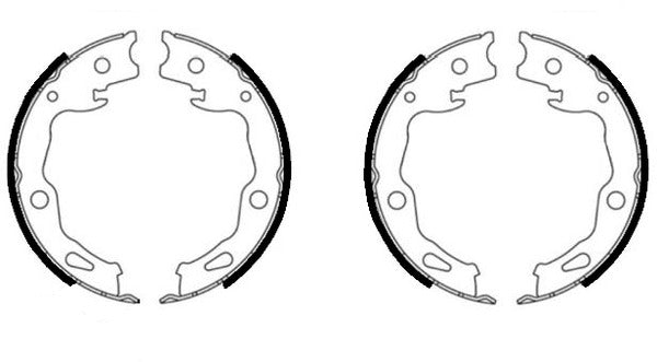 Mintex Brake Shoes fits -Renault MFR764 (also fits other vehicles)