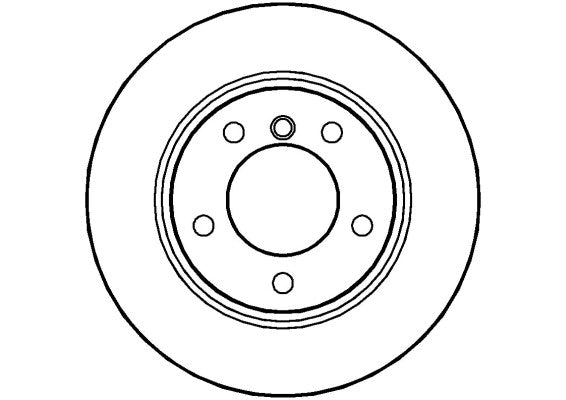 Disctech Brake Disc - Fits Bmw - ABD2106 - Front Axle