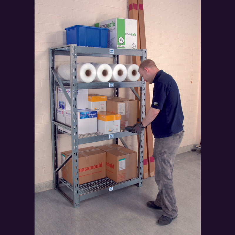 Expert Heavy Duty Steel 4 Shelving Unit, 1040 x 610 x 1830mm
