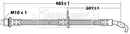 Borg & Beck Brake Hose Part No -BBH7388