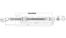 Borg & Beck Brake Hose - BBH8968