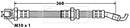 Borg & Beck Brake Hose Part No -BBH7402