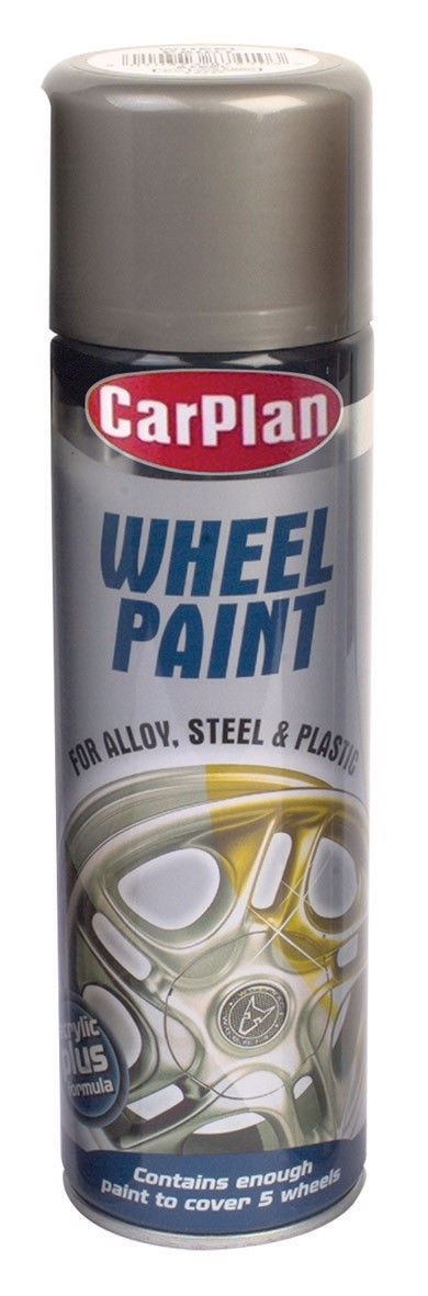CarPlan Wheel Paint -500ml Steel