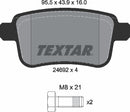 Textar Brake Pad Set - 2469204