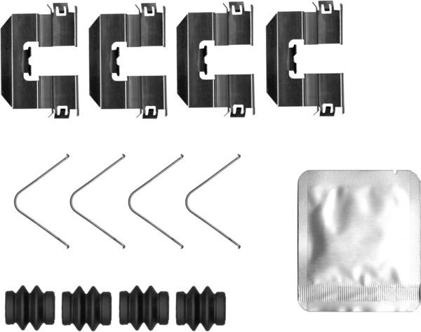 Mintex Brake Fitting Kit fits - Kia MBA0034 (also fits other vehicles)