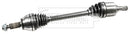 Borg & Beck Driveshaft - LH - BDS1753