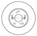 Borg & Beck Brake Disc Pair Part No -BBD5319