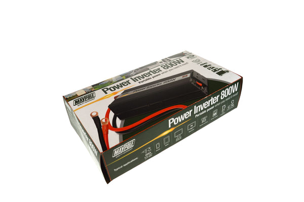 Maypole Power Inverter with USB 800W 12V/230V