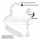 Borg & Beck Turbo Hose Part No -BTH1594