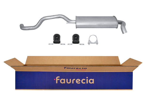 FAURECIA 8LD 366 036-321 Rear Muffler - Easy2Fit® Kit - fits VW GOLF IV (1J1)