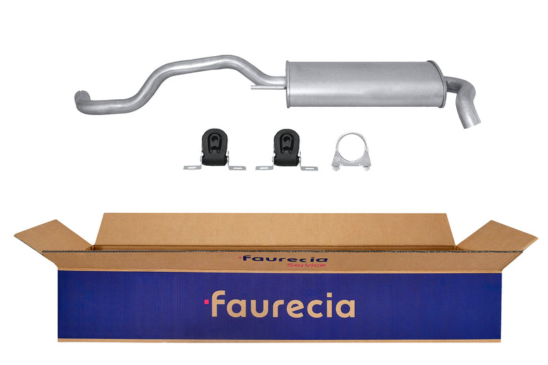 FAURECIA 8LD 366 036-321 Rear Muffler - Easy2Fit® Kit - fits VW GOLF IV (1J1)
