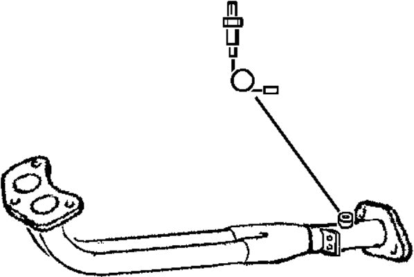 Klarius 301647 - Front Pipe For Cat  - Fits Honda Civic 1.6i