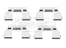 Borg & Beck Fitting Kit - Pads Part No -BBK1478