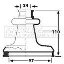 First Line Cv Joint Boot Kit Part No -FCB6223