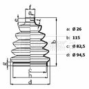 Borg & Beck Cv Joint Boot Kit Part No -BCB6435