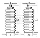 Borg & Beck Steering Gaiter Kit Part No -BSG3020