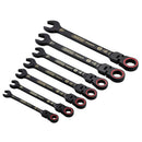 Draper Expert 7PC Flex Head Ratchet Spanner - 03927
