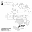 Borg & Beck Intake Manifold Hose Part No -BTH1123