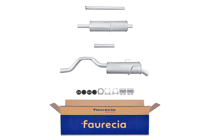 FAURECIA 8LD 366 035-561 Rear Muffler - Easy2Fit® Kit - fits SUZUKI GRAND VITARA )