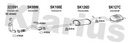 Klarius 323592 - Catalyst Type Approved Withpip  - Fits Audi A3 1.2TSi