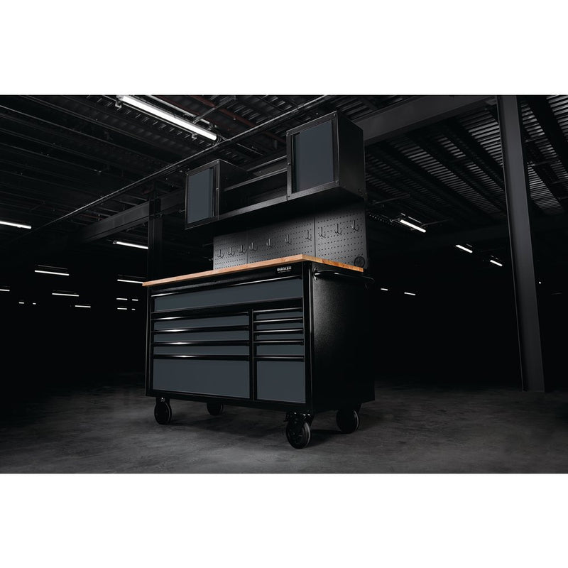 Draper 56" 10 Drawer Workstation Grey - 8242