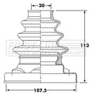 First Line Cv Joint Boot Kit Part No -FCB6218