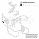 Borg & Beck Turbo Hose Part No -BTH1719