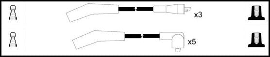 ElectroSpark Ignition Lead Set - OEK091