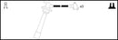 Lemark Ignition Lead Set - HOES1018