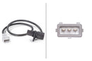 HELLA 6PU 009 110-611 Sensor, crankshaft pulse - 12V - 3-pin connector