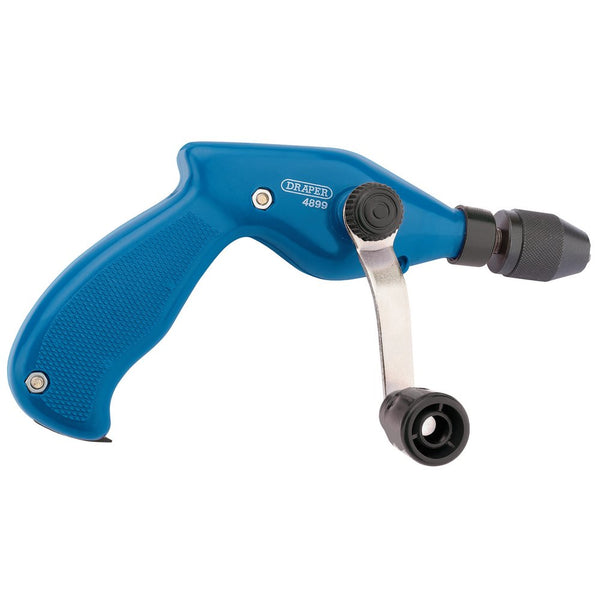 Pistol Grip Hand Drill, 8mm - 3/8"