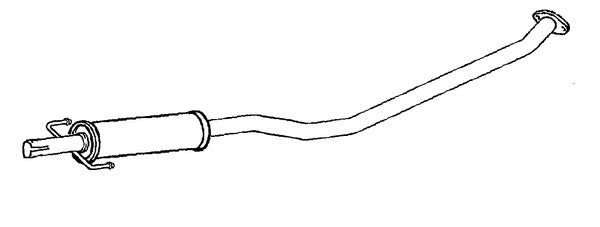 Klarius TY755C - Box With Centre Pipe  - Fits Toyota Prius 1.5i