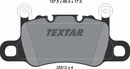 Textar Brake Pad Set - 2551201