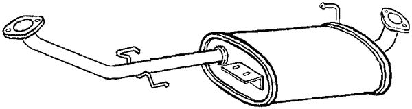 Klarius IZ27J - Box With Centre Pipe