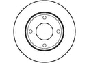 Disctech Brake Disc - Fits Mitsubishi, Nissan - ABD2210 - Front Axle