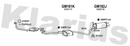 Klarius GM181K - Box With Centre Pipe  - Fits Opel Omega 2.2DTi