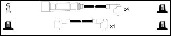 ElectroSpark Ignition Lead Set - OEK227
